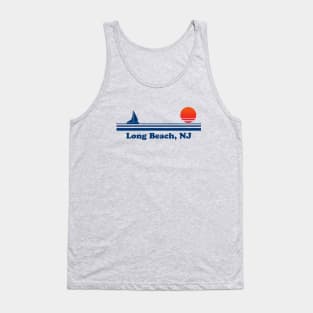 Long Beach, NJ - Sailboat Sunrise Tank Top